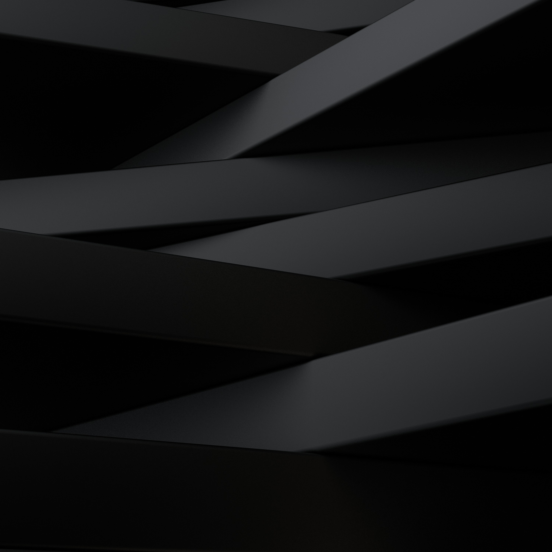 Abstract black panels 3D background